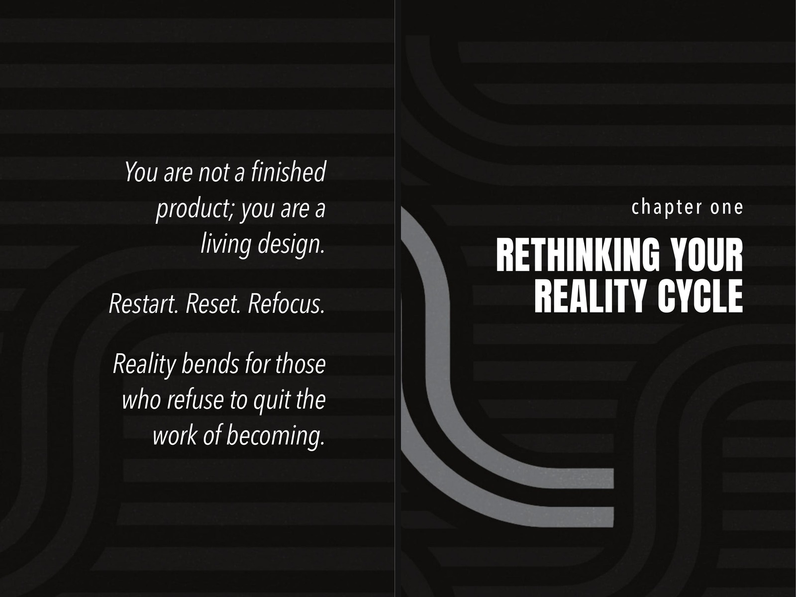 Inside Reality Benders — interior pages